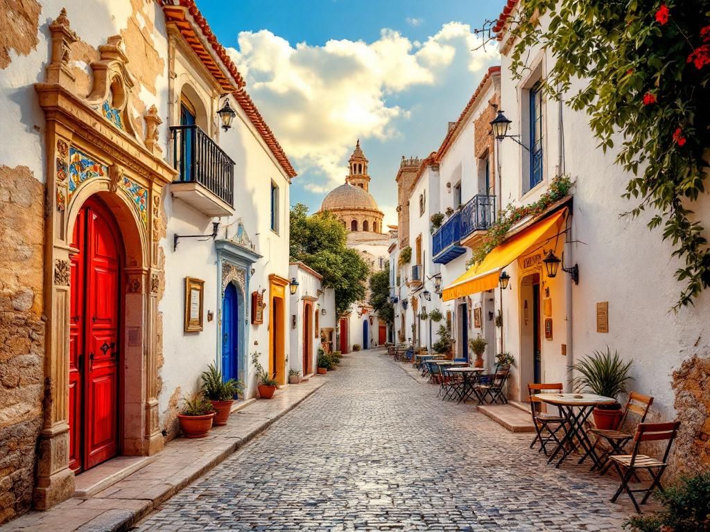 La Kasbah d'Hammamet : forteresse historique face à la Méditerranée