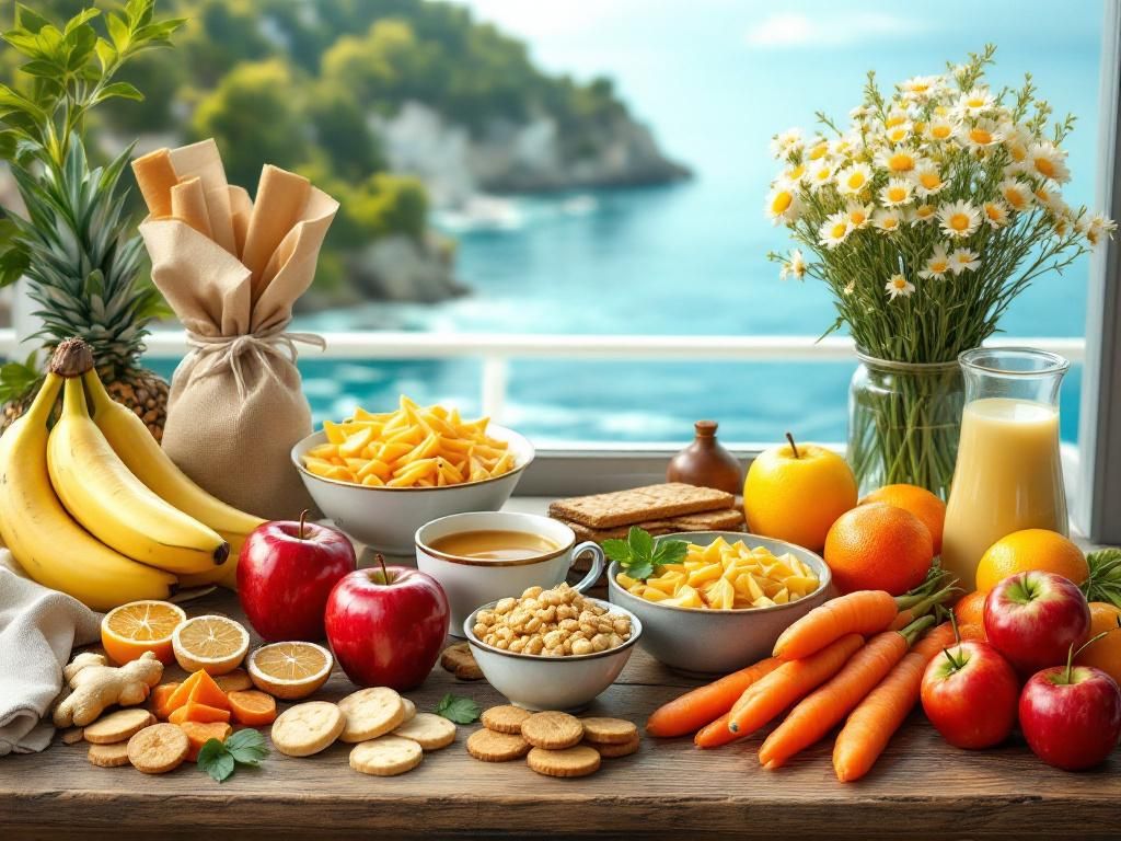 Les aliments à éviter absolument en mer