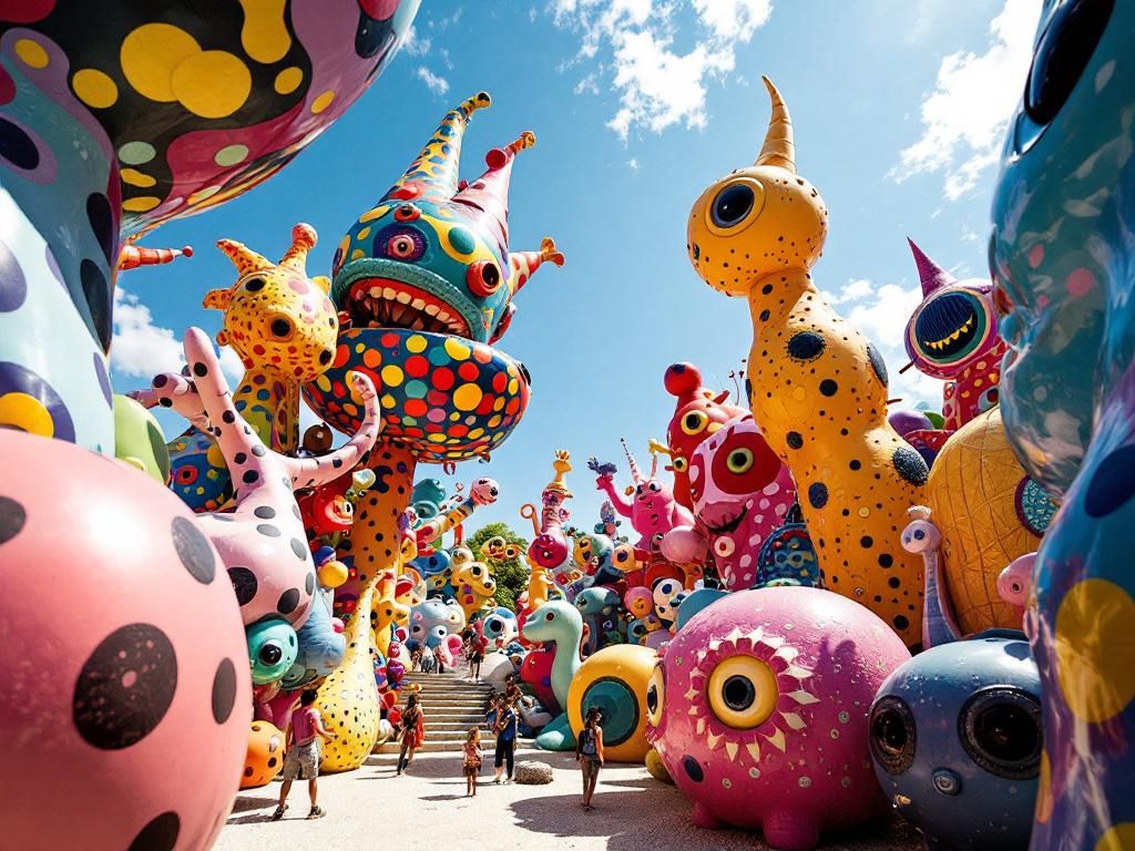 Bataille des genres : machines masculines contre sculptures féminines Bataille des genres : machines masculines contre sculptures féminines