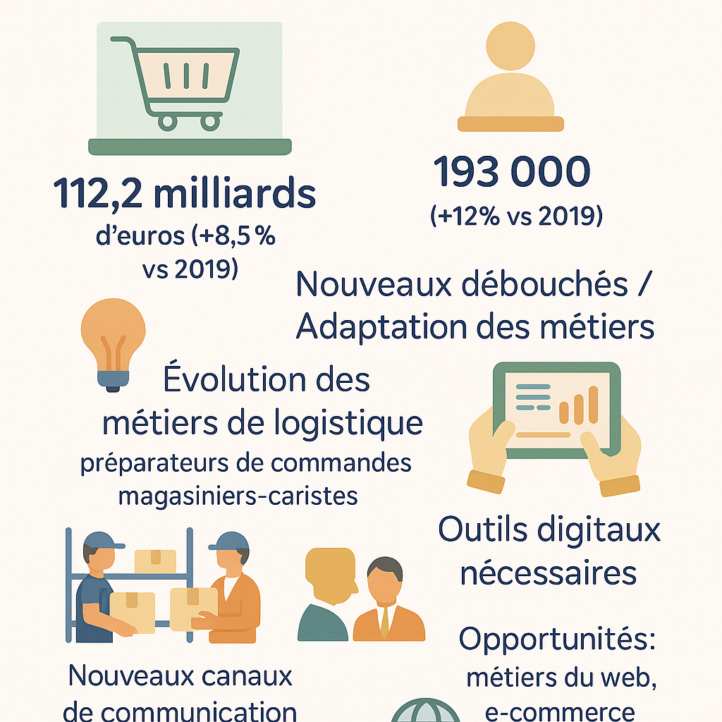Opportunités d'emploi et évolutions de carrière dans la vente