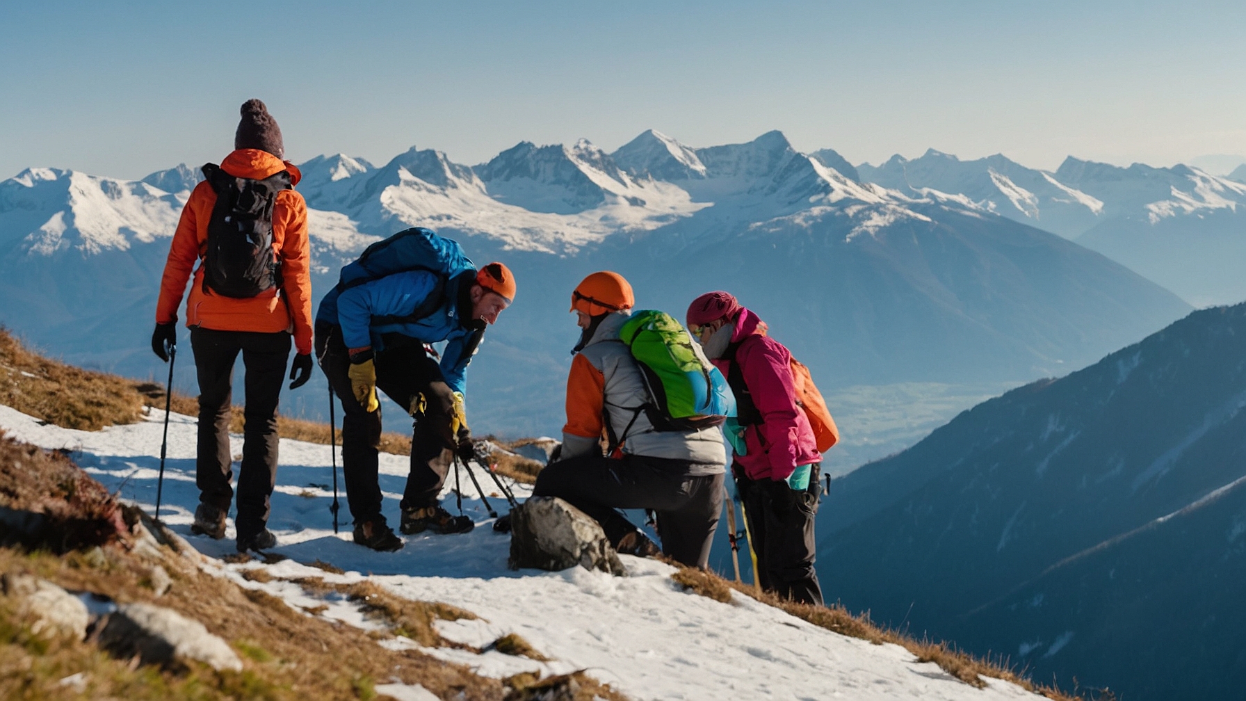 team bulding à la montagne