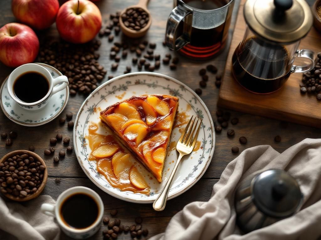 Au-delà du café : les autres boissons chaudes qui subliment la tarte tatin