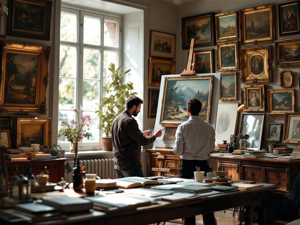 Les différents canaux de vente aux acheteurs de tableaux Les différents canaux de vente aux acheteurs de tableaux
