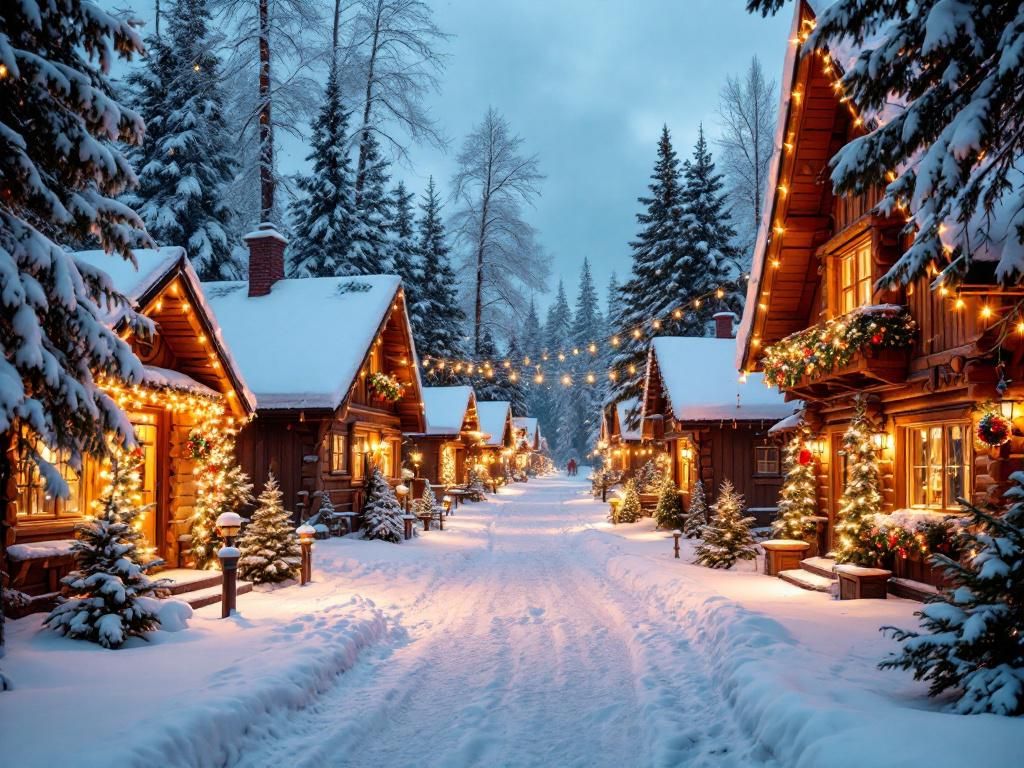 Les incontournables : rencontrer le Père Noël et franchir le cercle polaire