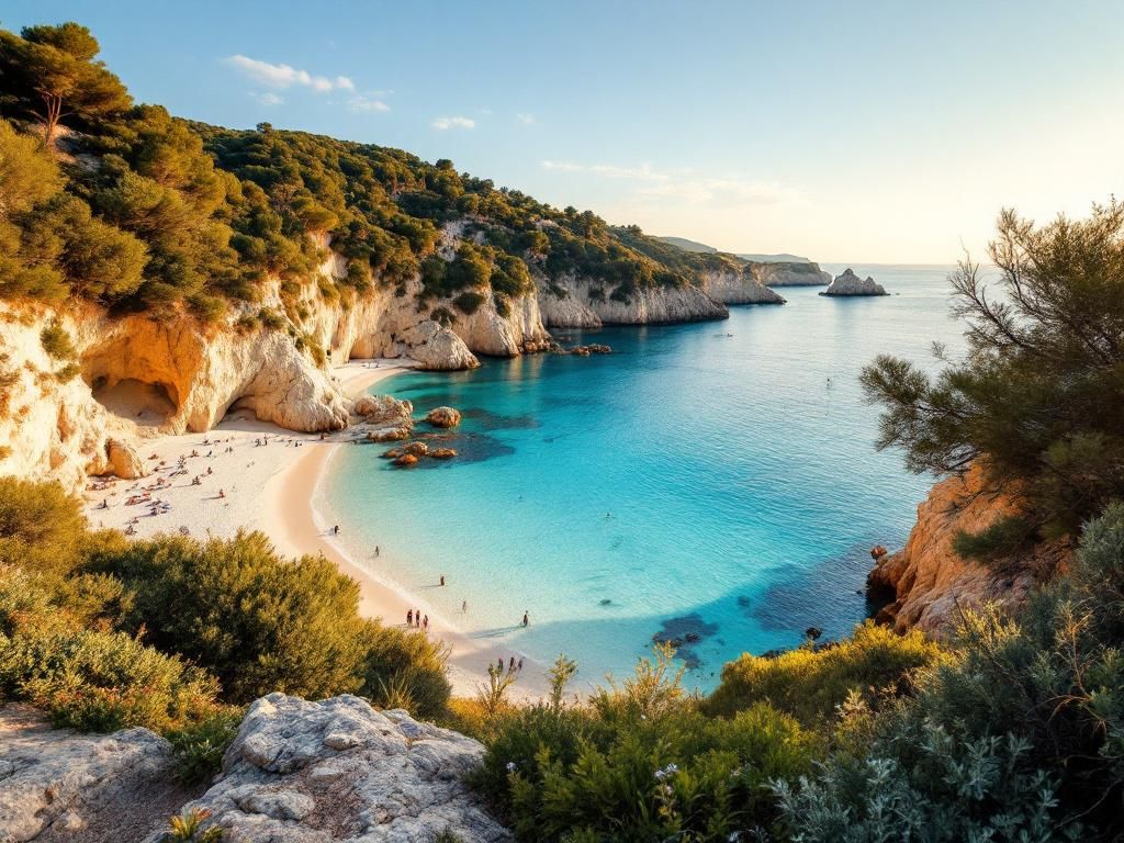 Spiaggia della Feniglia, une étendue sauvage entre pins et mer