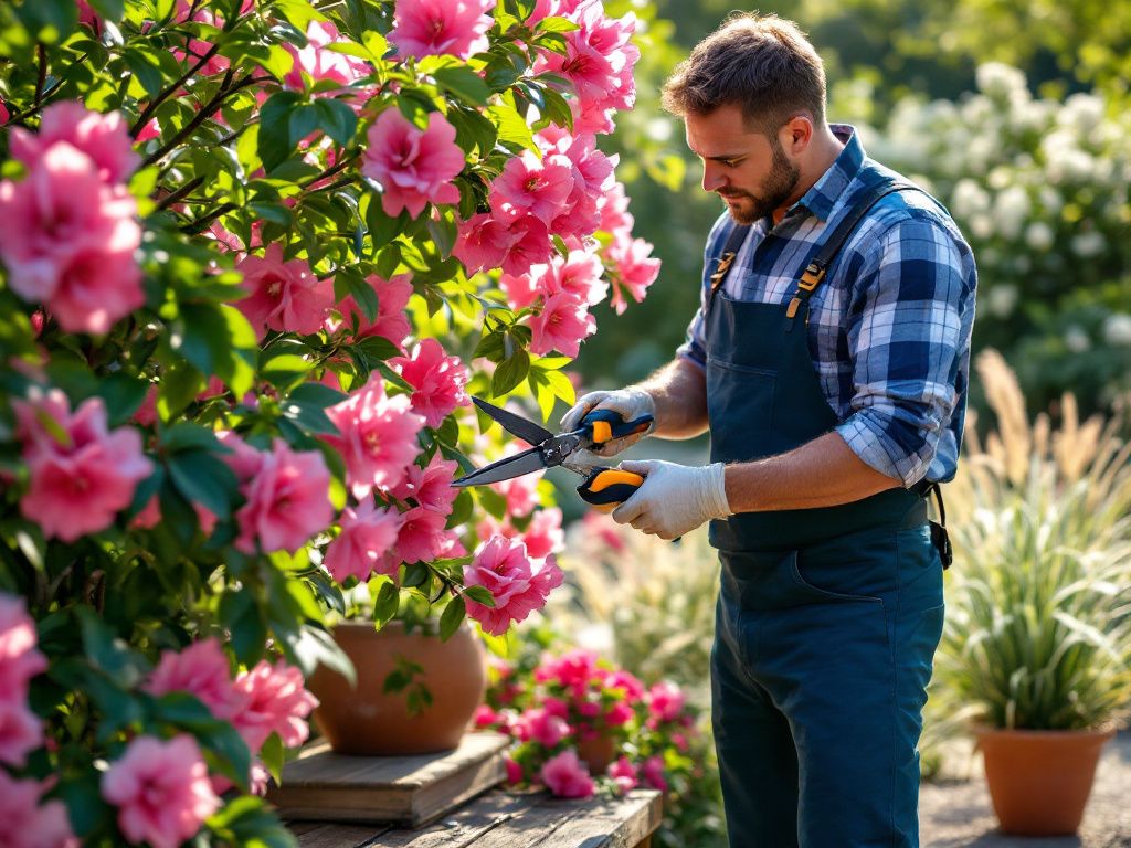 Périodes idéales pour tailler les lauriers roses