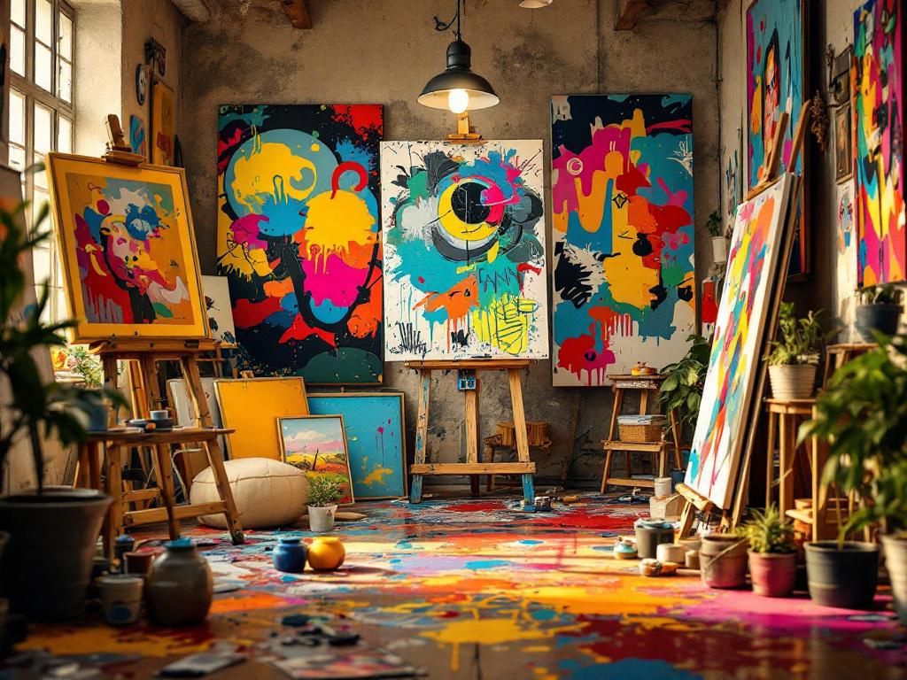 Portraits d'artistes contemporains influents Portraits d'artistes contemporains influents