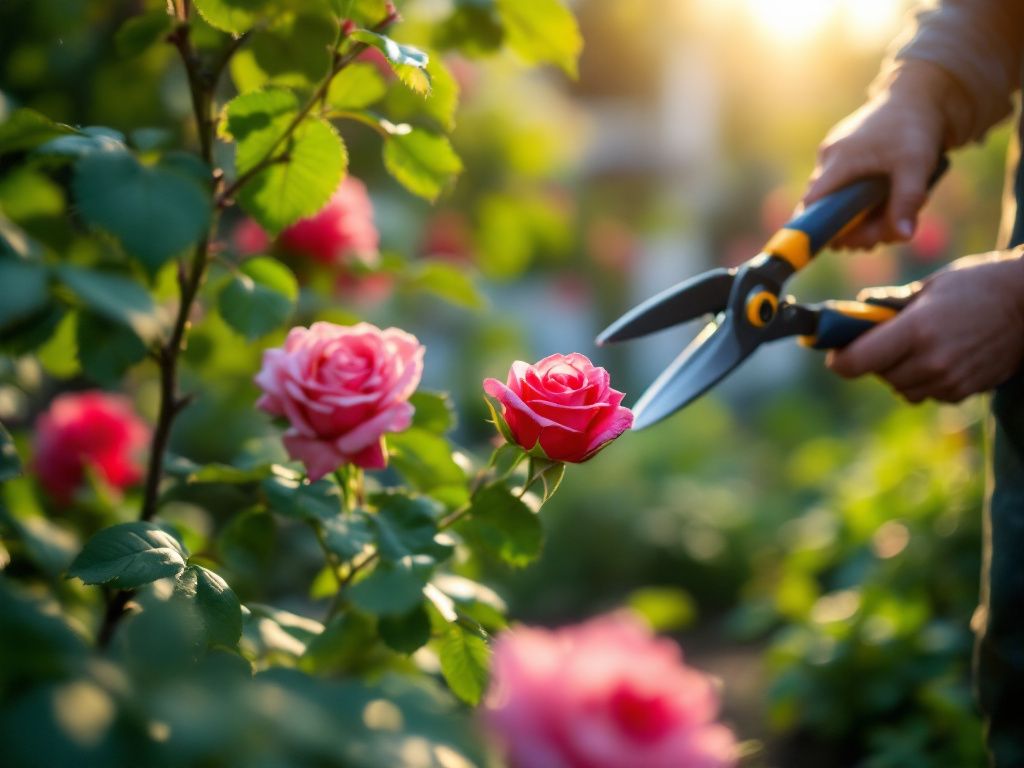 Techniques de taille spécifiques pour chaque type de rosier