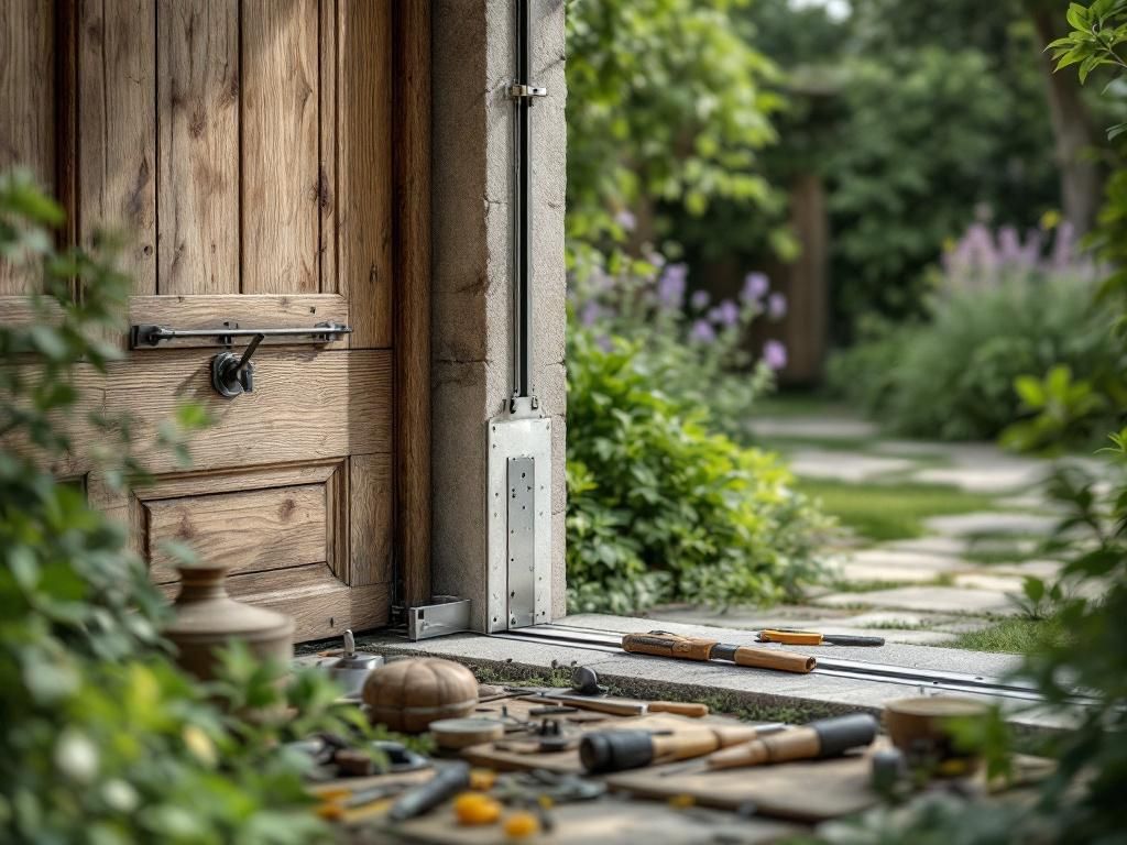 L'essentiel à retenir sur la pose d'un sabot de portail