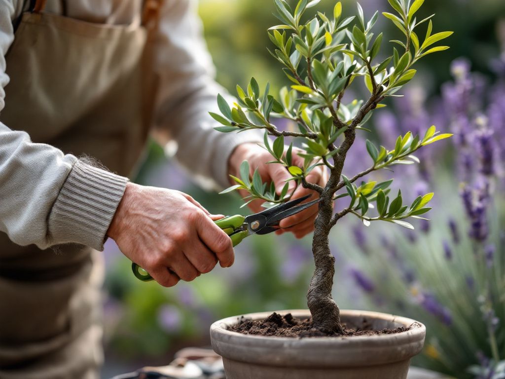 Les outils essentiels pour tailler un olivier