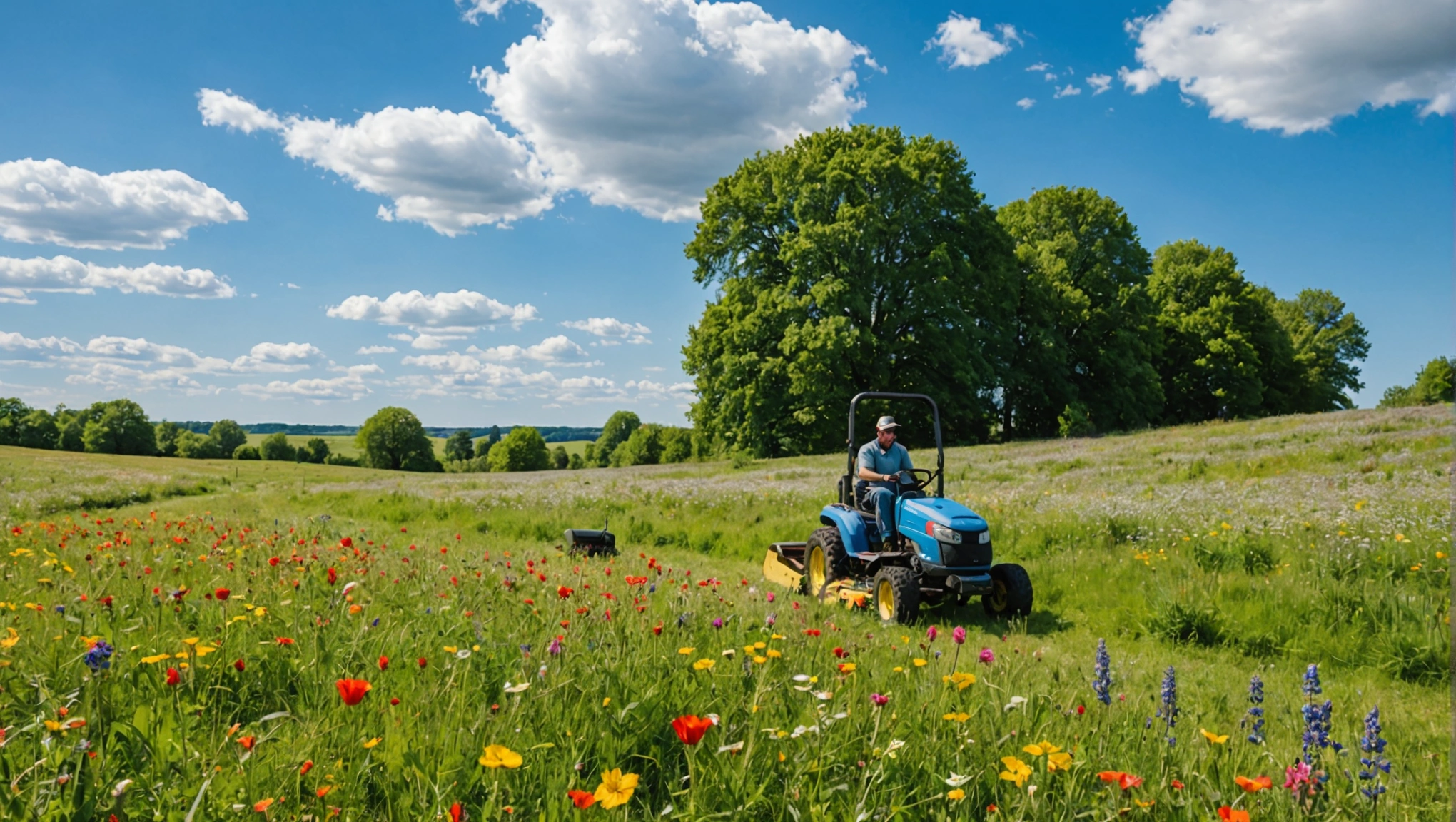 Les techniques efficaces pour faucher une prairie