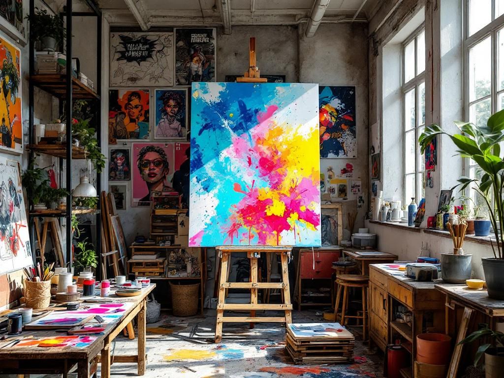Techniques et supports : maîtriser l'art de la toile moderne Techniques et supports : maîtriser l'art de la toile moderne