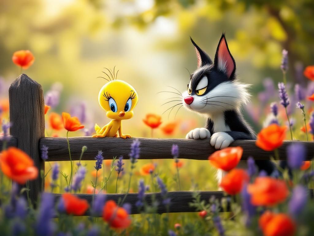 Bip Bip et Vil Coyote : la course-poursuite du désert californien