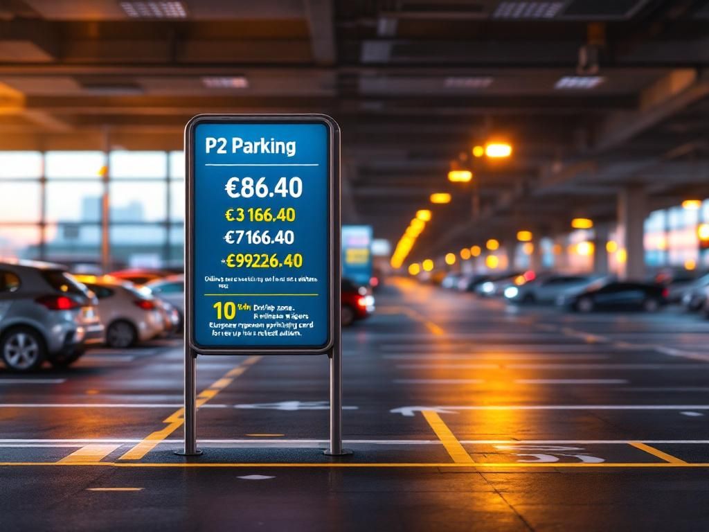 Le service valet premium au parking P1 et P2