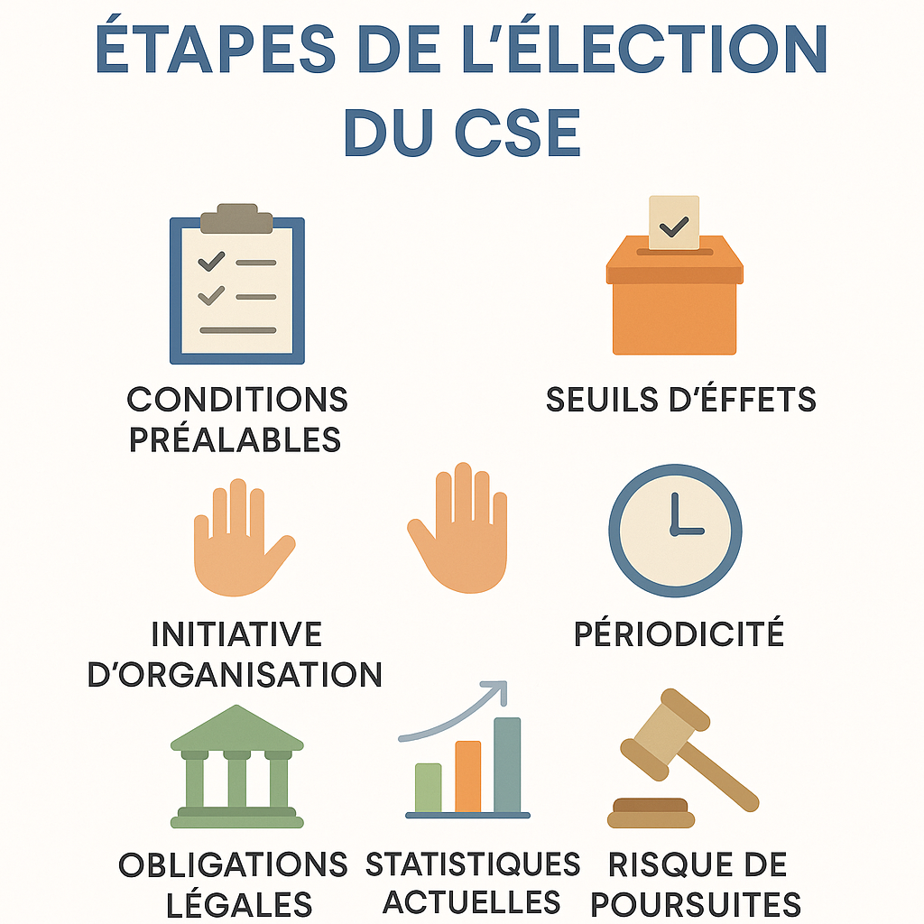 Le calendrier électoral et les étapes préparatoires obligatoires