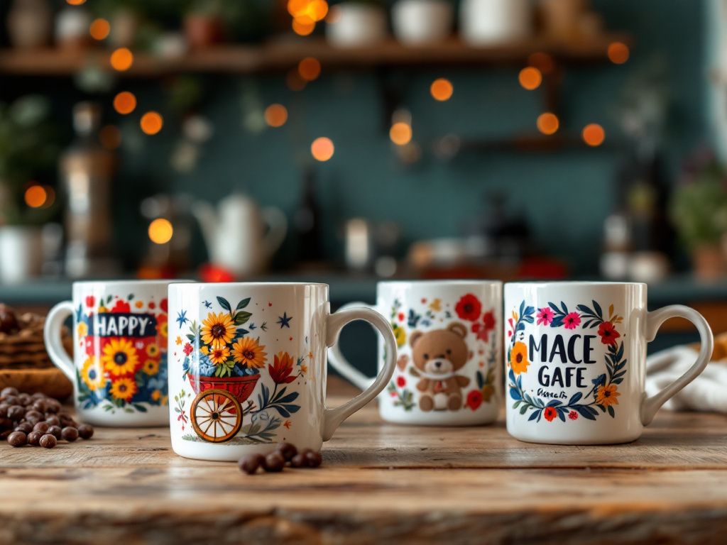 Mugs personnalisés comme cadeaux d'entreprise et promotionnels
