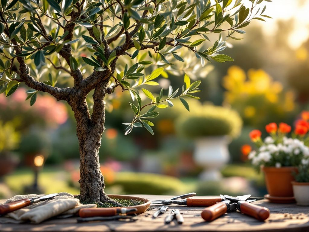 Astuces d'entretien post-taille pour un olivier resplendissant