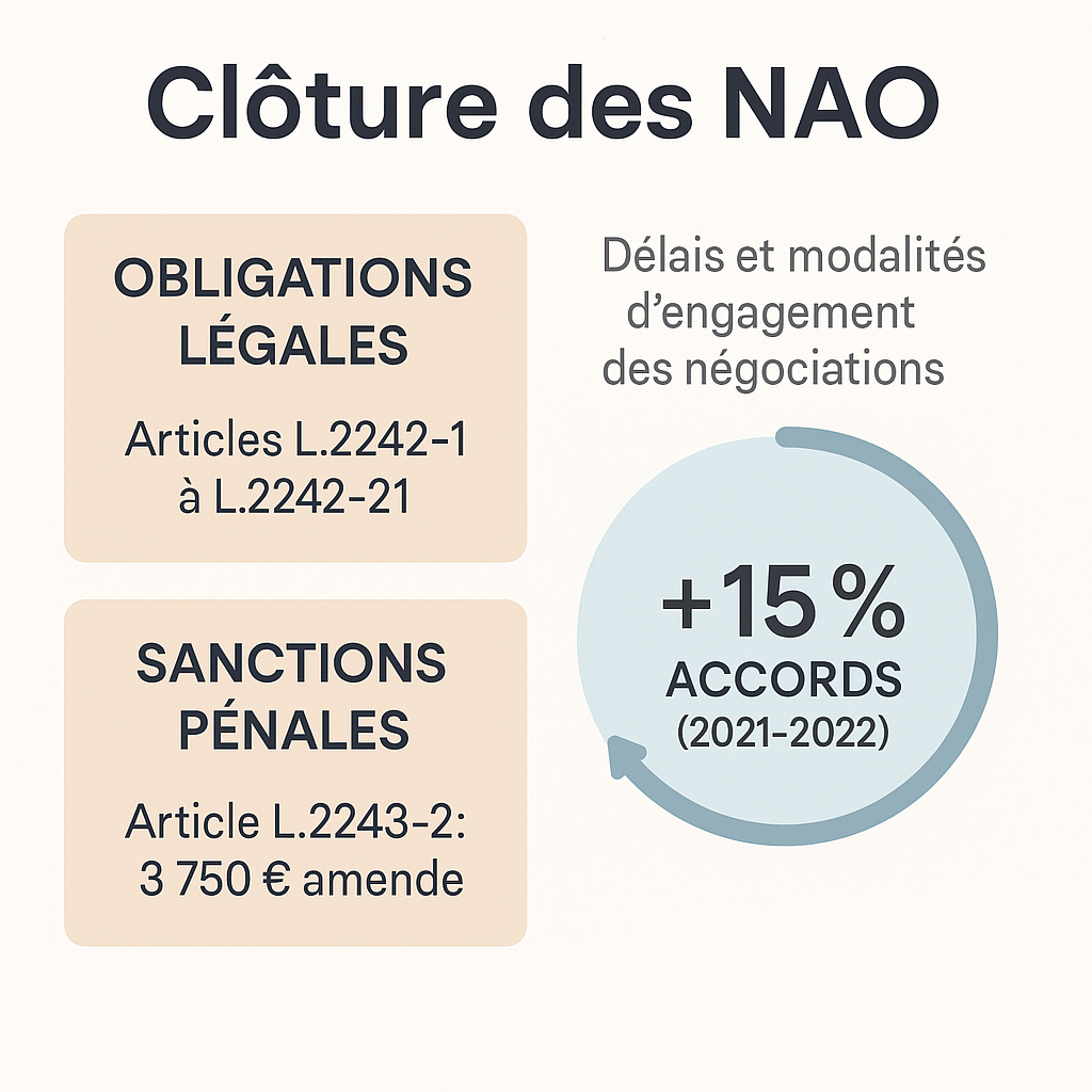 Rédiger et finaliser un accord de NAO : méthodologie et contenu obligatoire